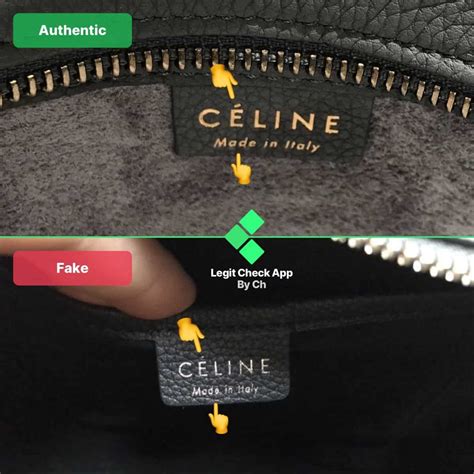 celine fake|signs of a celine bag.